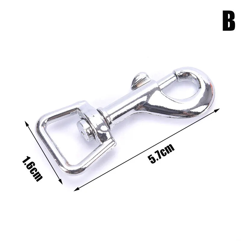 Heavy-Duty Swivel Snap Hook – Replacement Metal Buckle for Dog Leashes
