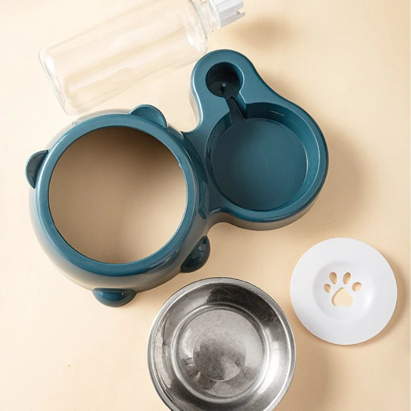 Orthopedic 2-in-1 Automatic Feeder & Waterer