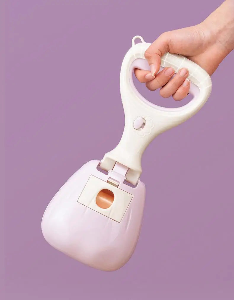 Portable 2-in-1 No-Touch Pooper Scooper