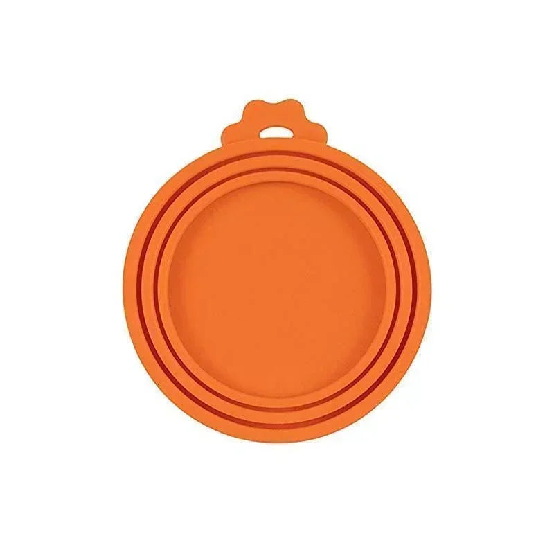Universal 3-in-1 Silicone Pet Food Can Covers