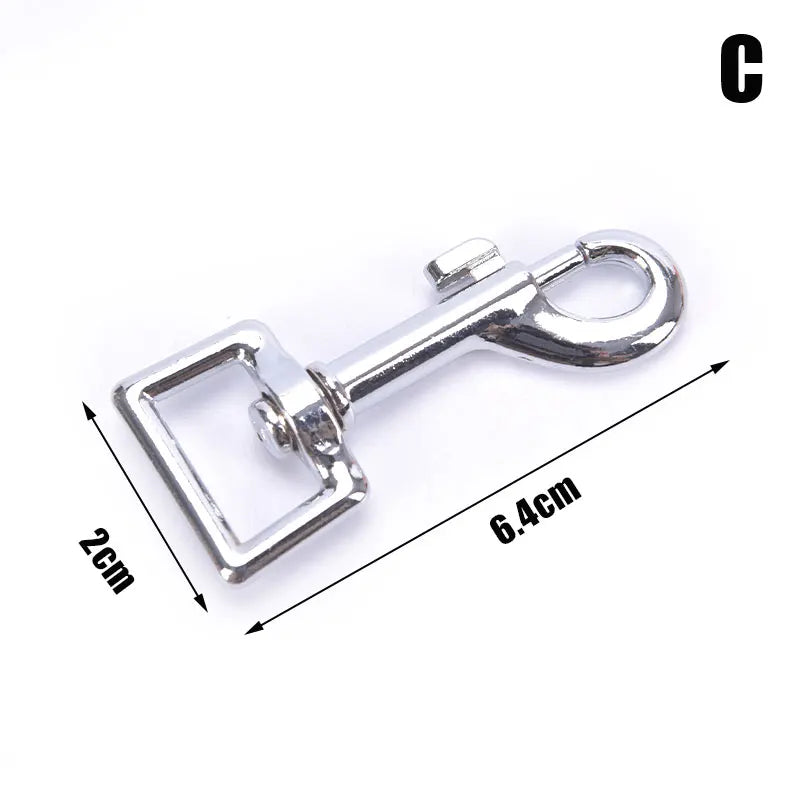 Heavy-Duty Swivel Snap Hook – Replacement Metal Buckle for Dog Leashes