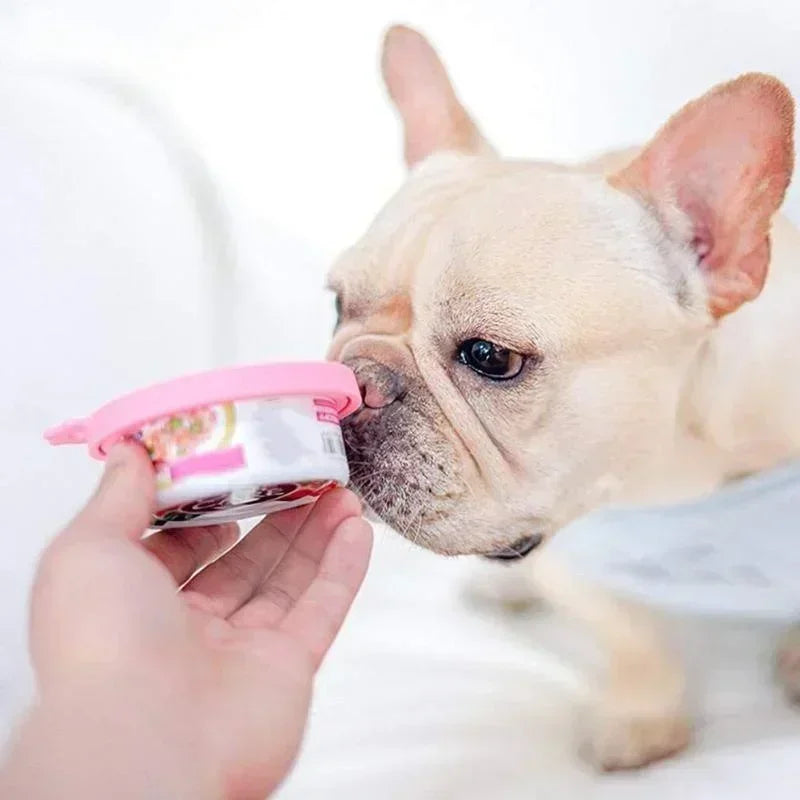 Universal 3-in-1 Silicone Pet Food Can Covers