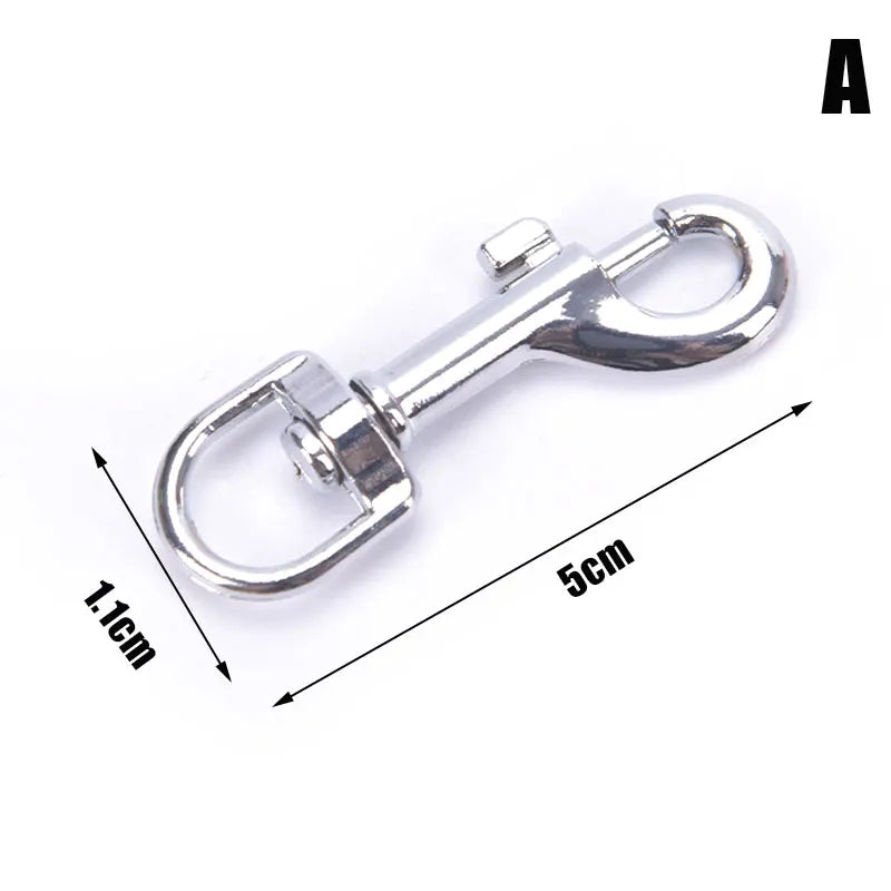 Heavy-Duty Swivel Snap Hook – Replacement Metal Buckle for Dog Leashes