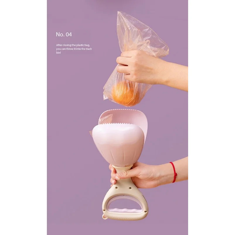 Portable 2-in-1 No-Touch Pooper Scooper