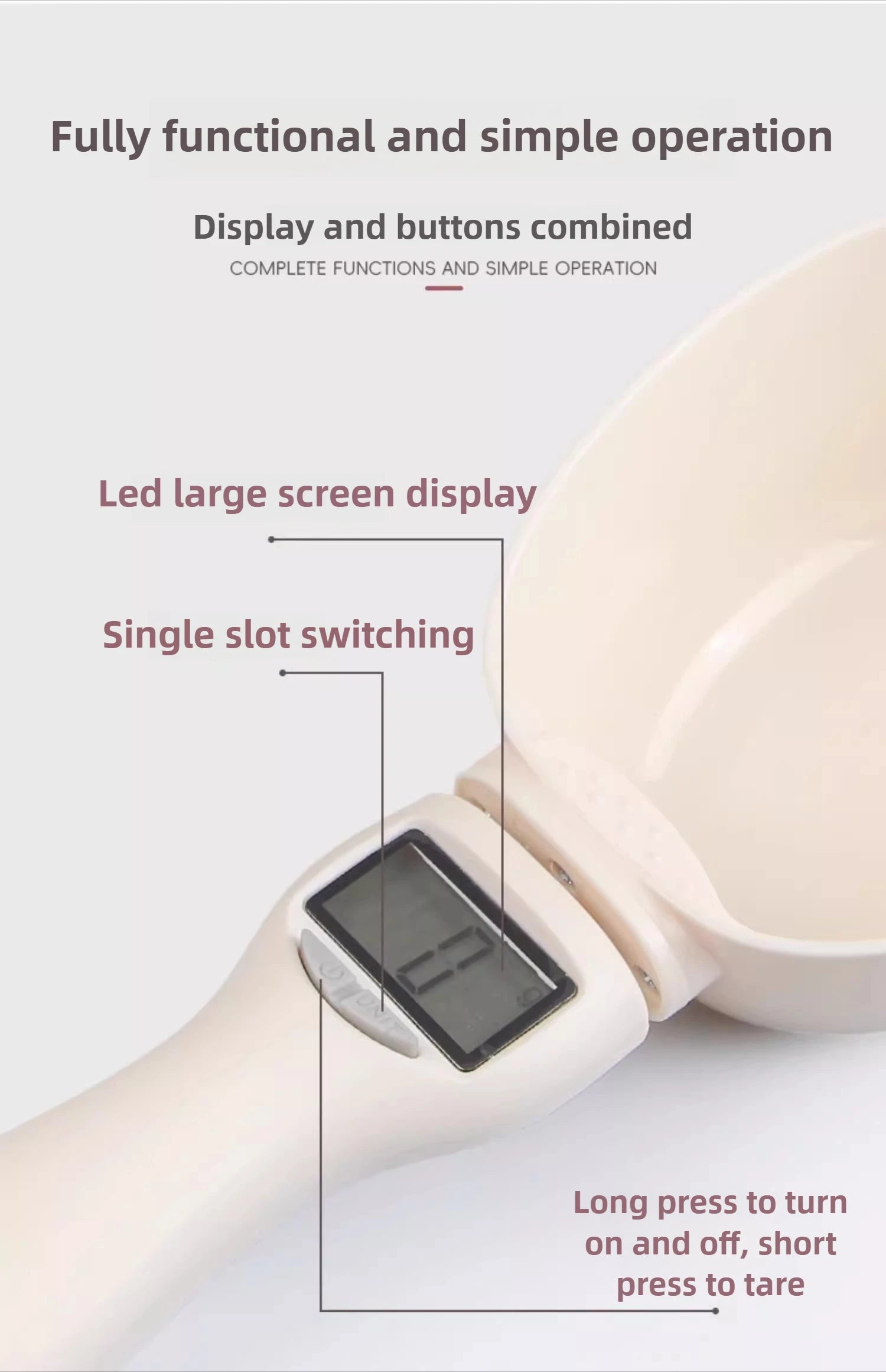 Digital Precision Pet Food Measuring Spoon