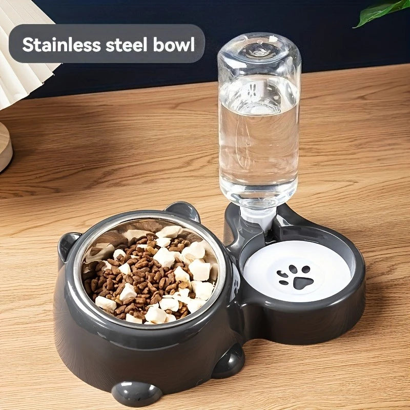 Orthopedic 2-in-1 Automatic Feeder & Waterer