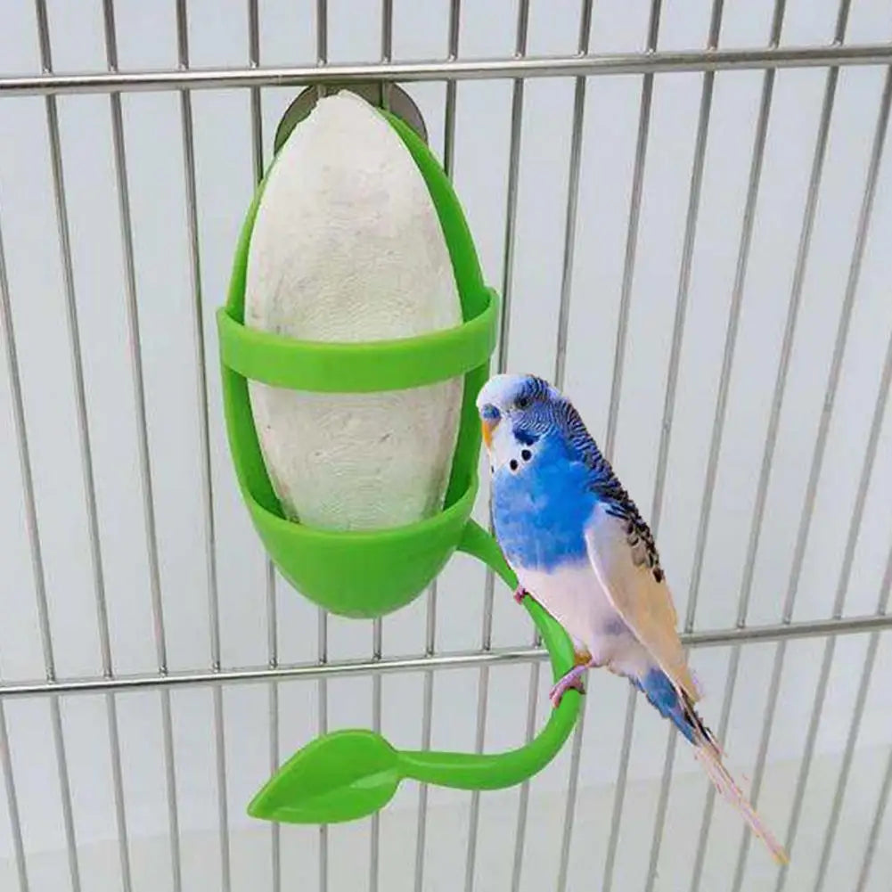 Parrot Fruit & Veggie Holder – Hanging Bird Feeder with Perch