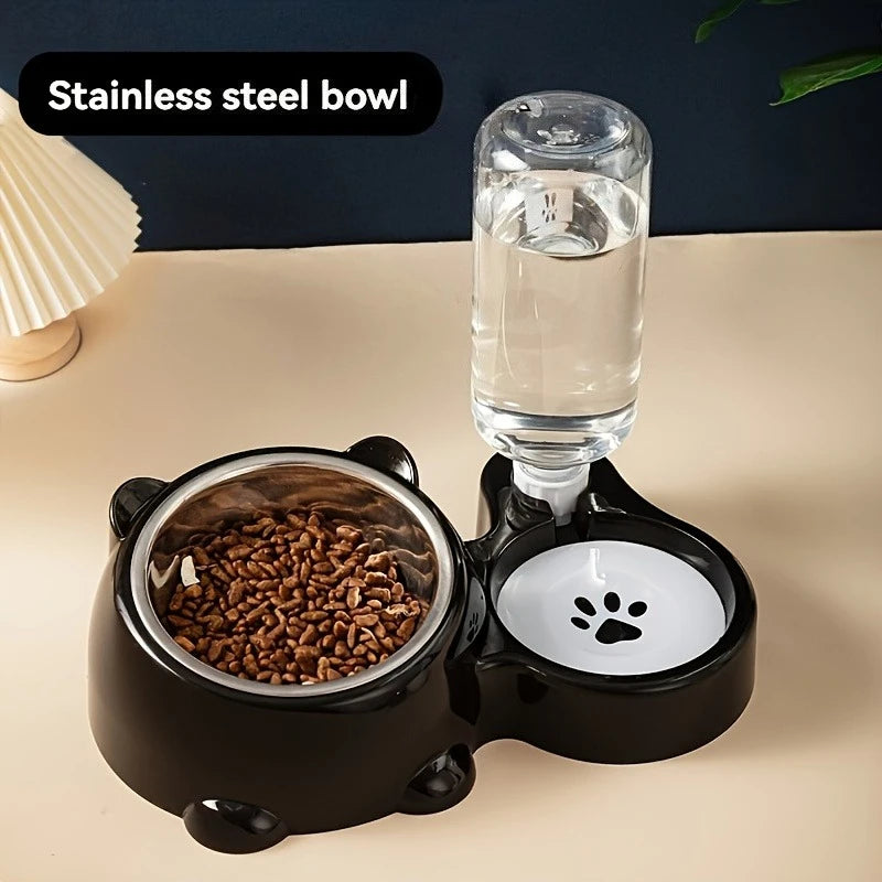 Orthopedic 2-in-1 Automatic Feeder & Waterer