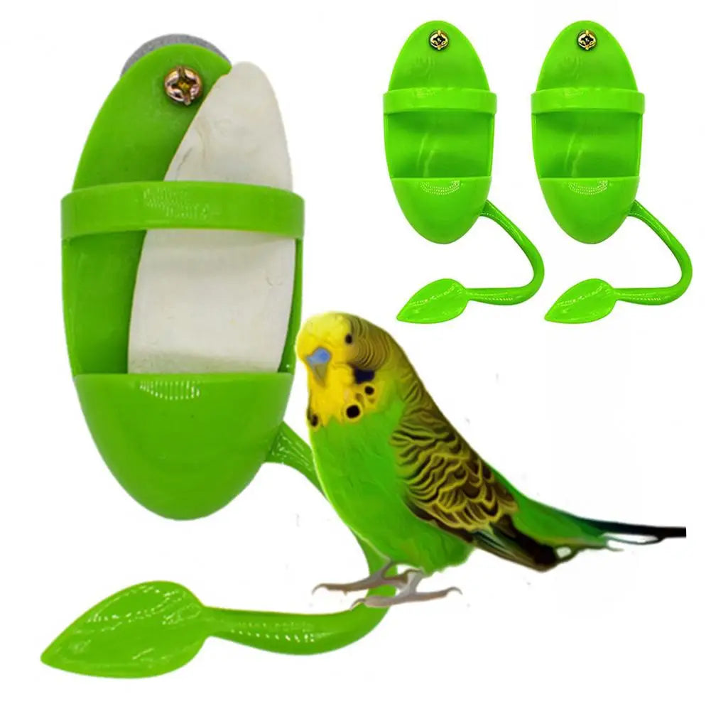 Parrot Fruit & Veggie Holder – Hanging Bird Feeder with Perch