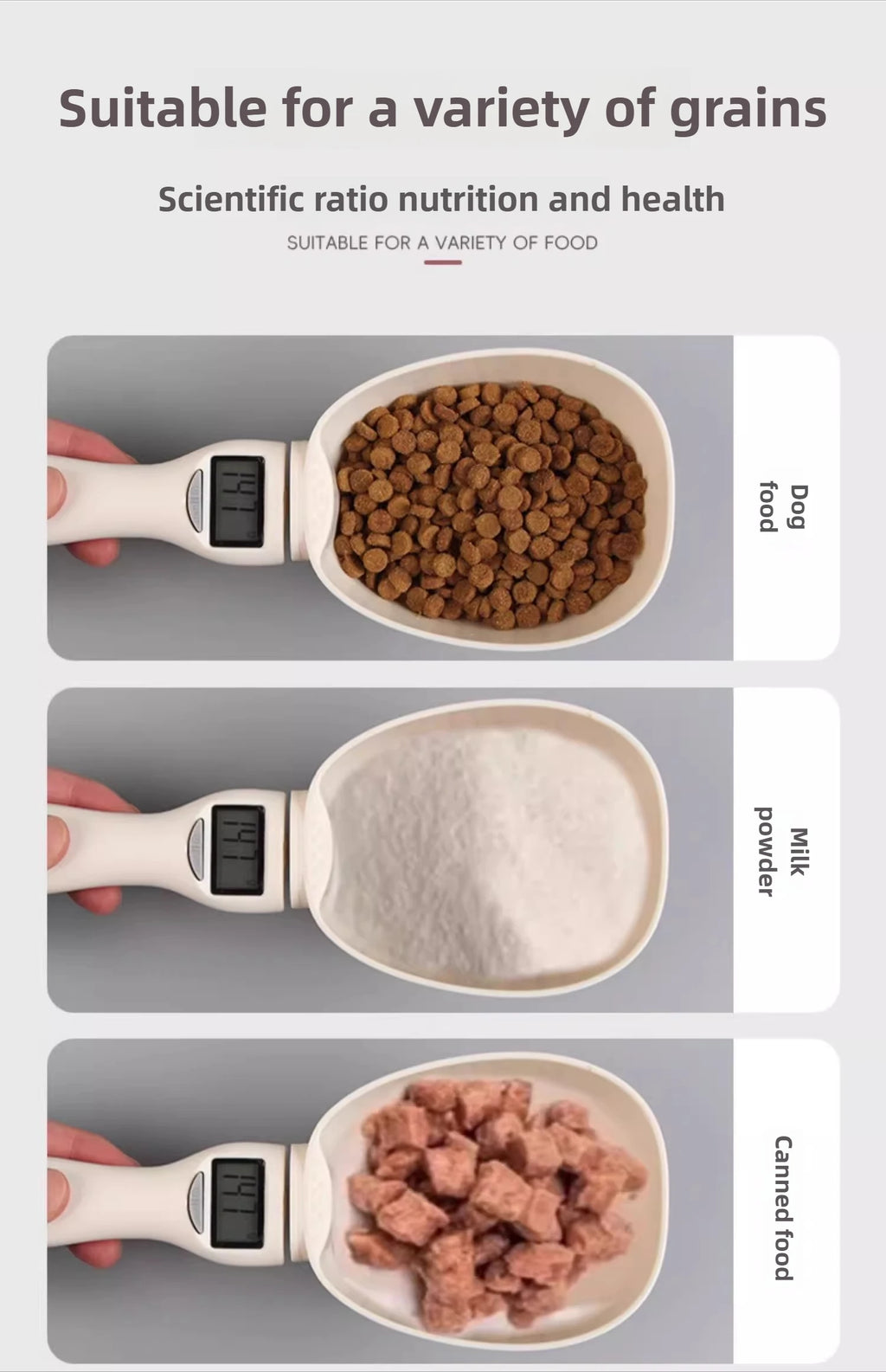 Digital Precision Pet Food Measuring Spoon