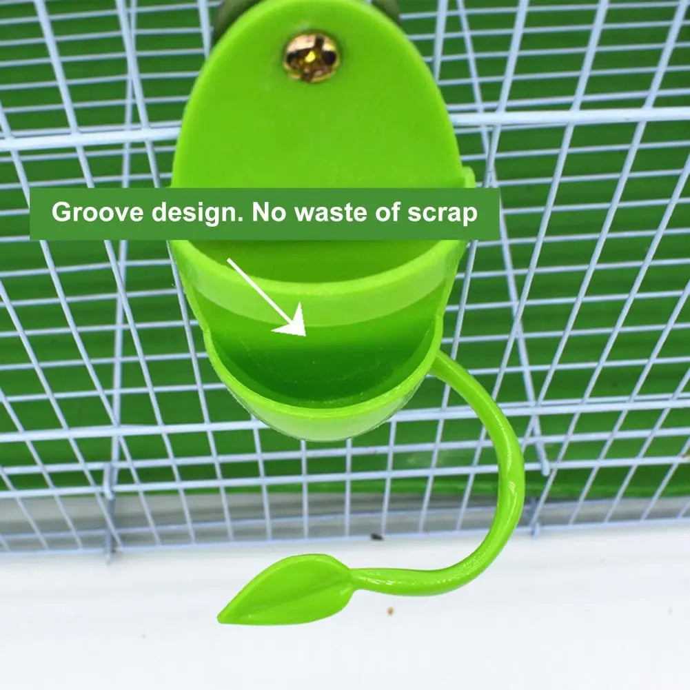 Parrot Fruit & Veggie Holder – Hanging Bird Feeder with Perch