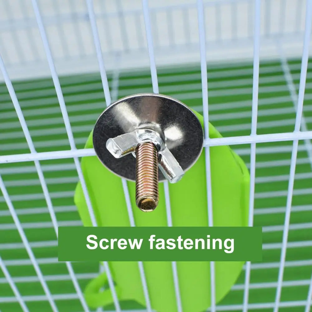 Parrot Fruit & Veggie Holder – Hanging Bird Feeder with Perch