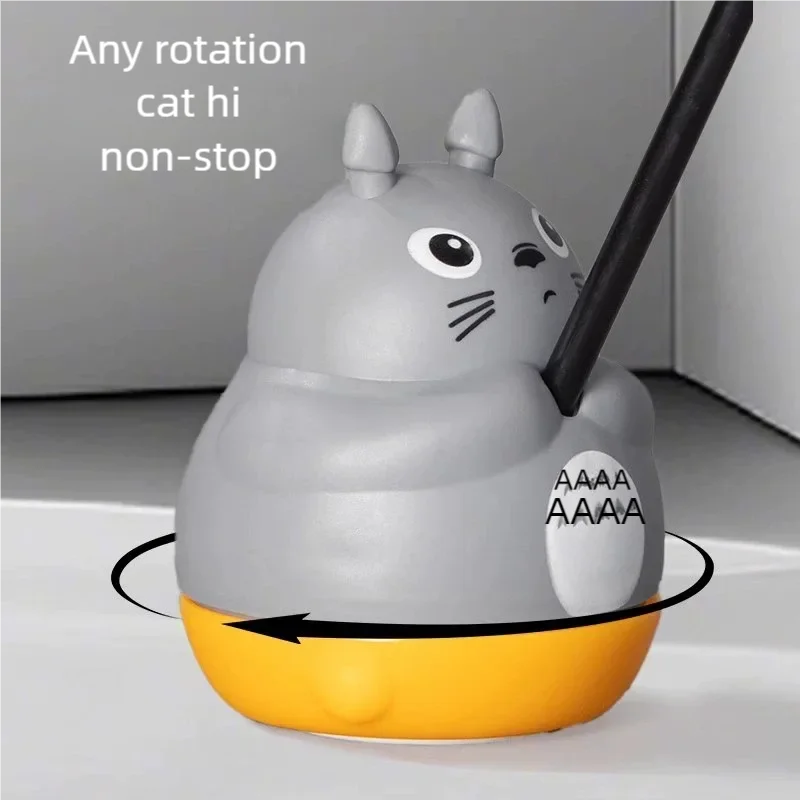 Interactive Tumbler Cat Feather Toy