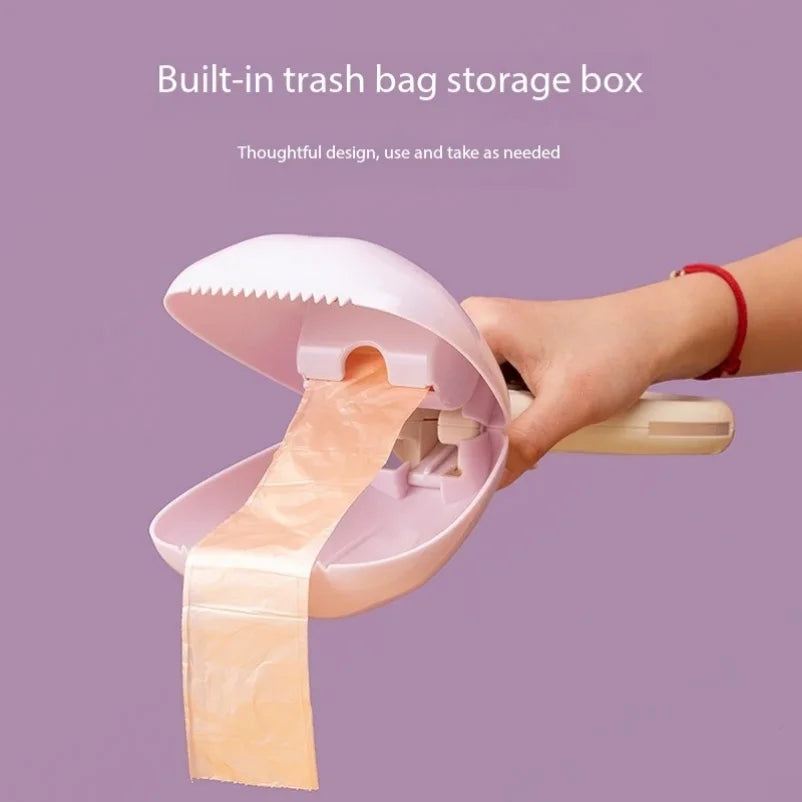 Portable 2-in-1 No-Touch Pooper Scooper