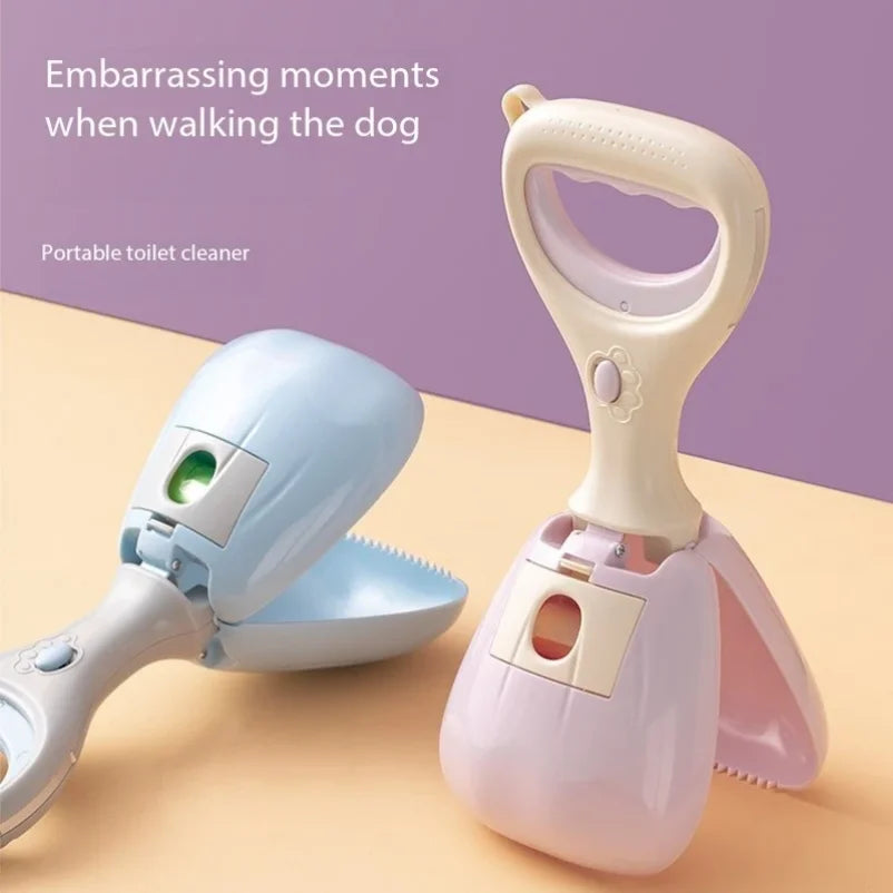 Portable 2-in-1 No-Touch Pooper Scooper