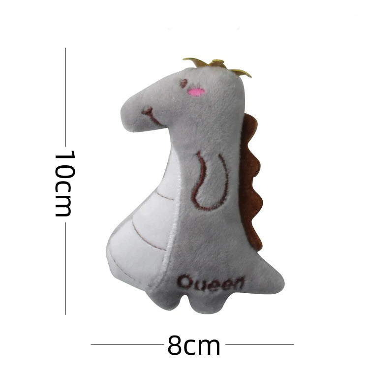 Catnip Plush Bite Toy – Fun Dental Care Pillow for Cats & Kittens